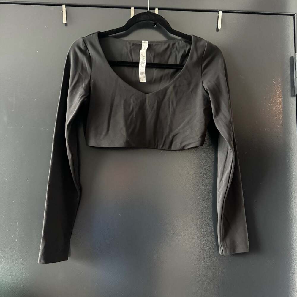 CRZ YOGA Long Sleeve Crop Top